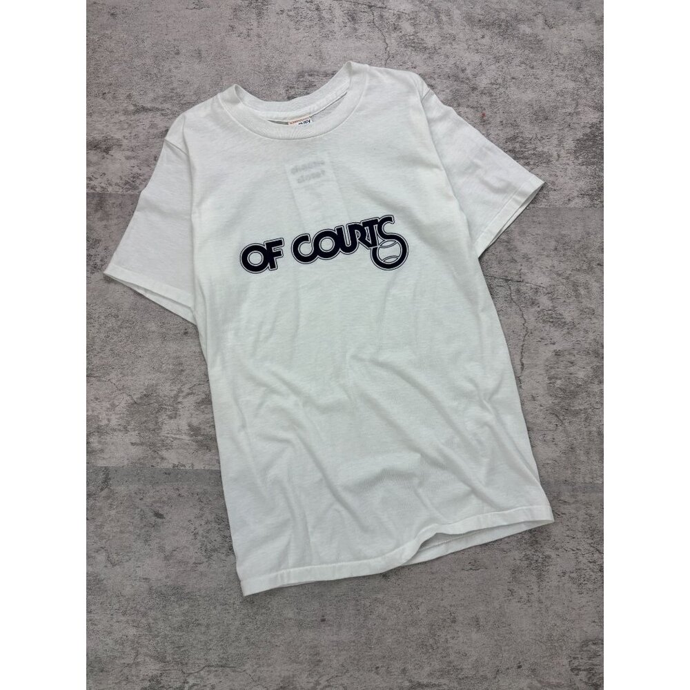 Vintage 80’s Of Courts Single Stitch T